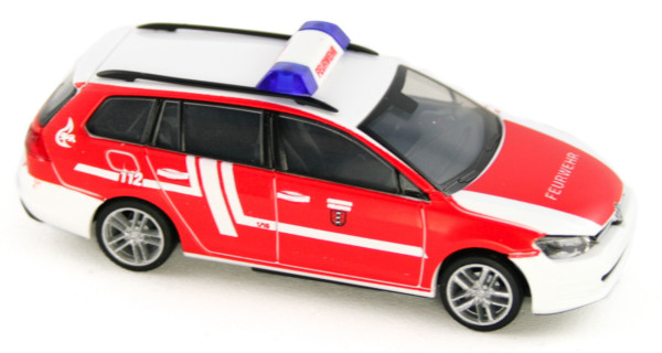 Rietze 53314 - Volkswagen Golf 7 Variant Feuerwehr Fellbach - 1:87