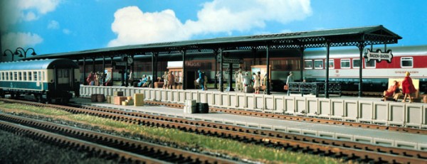 Vollmer 43559 - Bahnsteig Baden-Baden - H0