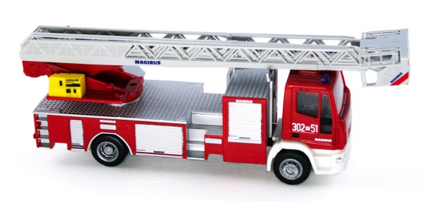 Rietze 68563 - Magirus DLK M32 L-AS Panstwowa Straz Pozarna Warszawa (PL) - 1:87