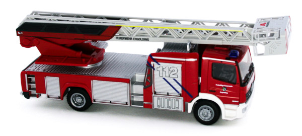 Rietze 71635 - Magirus DLK Atego ´19 Feuerwehr Ergolding - 1:87