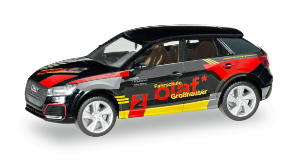 Herpa 095891 - Audi Q2 &quot;Fahrschule Olaf Großhauser&quot; - 1:87