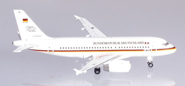 Herpa Wings 533409 - Luftwaffe Flugbereitschaft Airbus A319 - 1:500