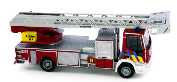 Rietze 68589 - Magirus DLK ´18 Brandweer Turnhout (BE) - 1:87