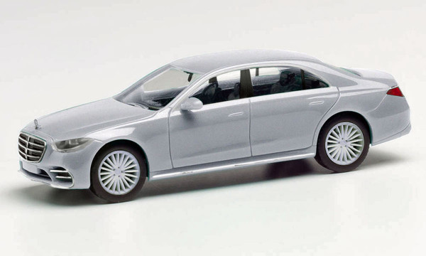 Herpa 430869 - Mercedes-Benz S-Klasse, irridiumsilber metallic - 1:87