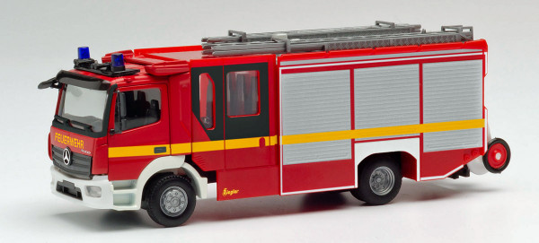 Herpa 095327 - Mercedes-Benz Atego 13 Ziegler Z-Cab &quot;Feuerwehr&quot; - 1:87