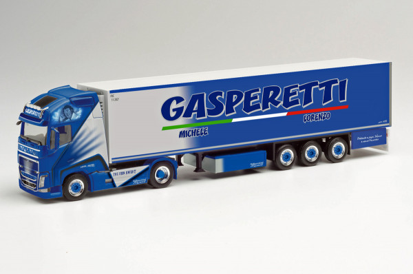 Herpa 312806 - Volvo FH Gl. XL Kühlkoffer-Sattelzug &quot;Gasperetti&quot; - 1:87