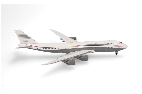 Herpa Wings 536899 - Qatar Amiri Flight Boeing 747-8 BBJ – A7-HBJ - 1:500