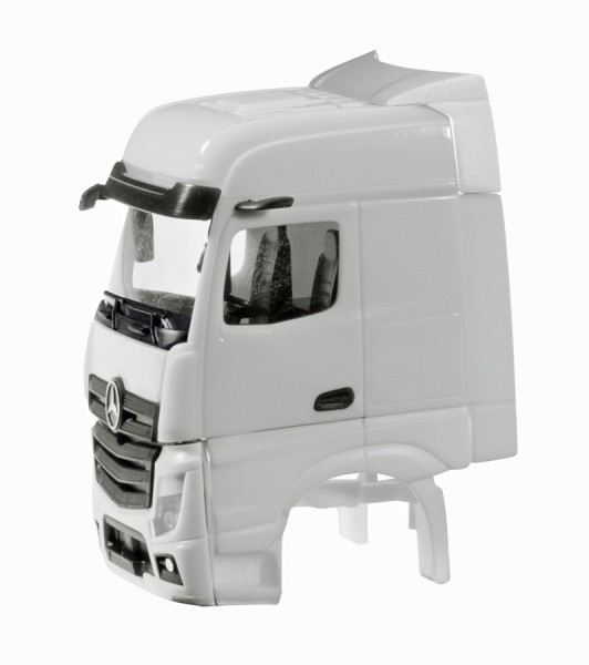 Herpa 084987 - Fahrerhaus Mercedes-Benz Actros Bigspace 2018 mit Windleitblech Inhalt: 2 Stück - 1:8