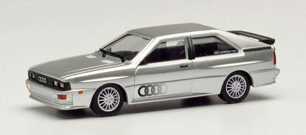 Herpa 033336-004 - Audi Quattro, silbermetallic - 1:87