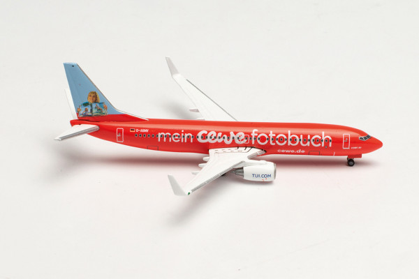 Herpa Wings 536134 - TUIfly Boeing 737-800 “Cewe Fotobuch” – D-ABMV - 1:500