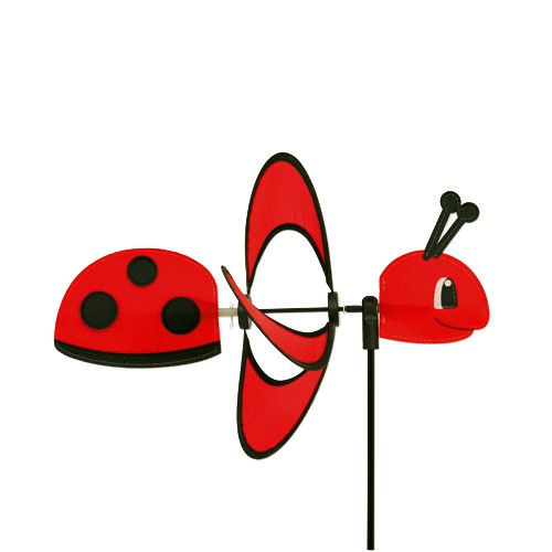 Colours in Motion - Windspiel Little Magic Ladybird - Ø 28 x 35 x 85 cm