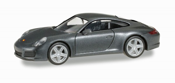 Herpa 038645 - Porsche 911 Carrera 4, achatgrau metallic - 1:87