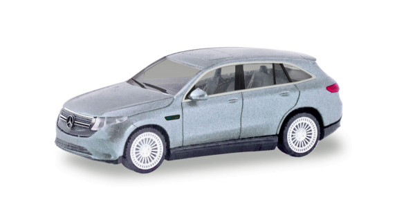 Herpa 430715-002 - Mercedes-Benz EQC AMG, hightechsilber - 1:87