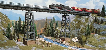 Vollmer 42550 - Kreuztalviadukt Halle - H0 (2550)