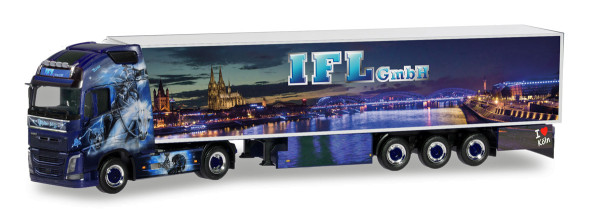 Herpa 311106 - Volvo FH Gl. XL Kühlkoffer-Sattelzug "IFL Köln" - 1:87