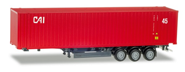 Herpa 076791 - 45 ft. Container-Auflieger "CAI" - 1:87