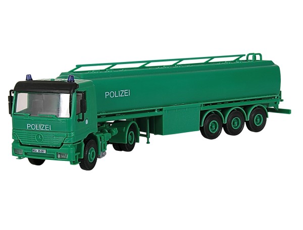 Kibri 18801 - Polizei MB ACTROS Tankzug - H0