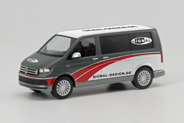 Herpa 095709 - VW T6 Bus &quot;Signal Design&quot; - 1:87