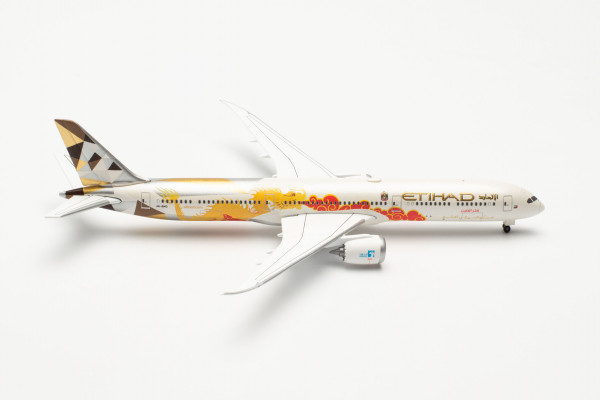 Herpa Wings 535960 - Etihad Airways Boeing 787-10 Dreamliner “Choose China” – A6-BMD - 1:500