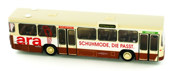 Rietze 72324 - MAN SL 200 Hüttebräucker - Ara Schuhmode - 1:87