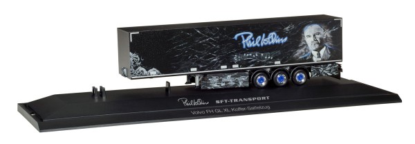 Herpa 121866 - Koffer-Auflieger &quot;SFT / Phil Collins&quot; - 1:87