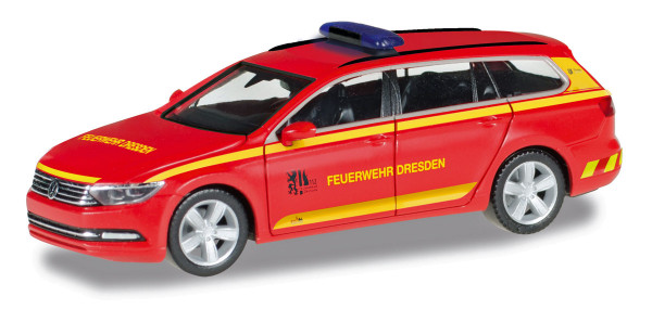Herpa 095426 - VW Passat Variant &quot;Feuerwehr Dresden&quot; - 1:87