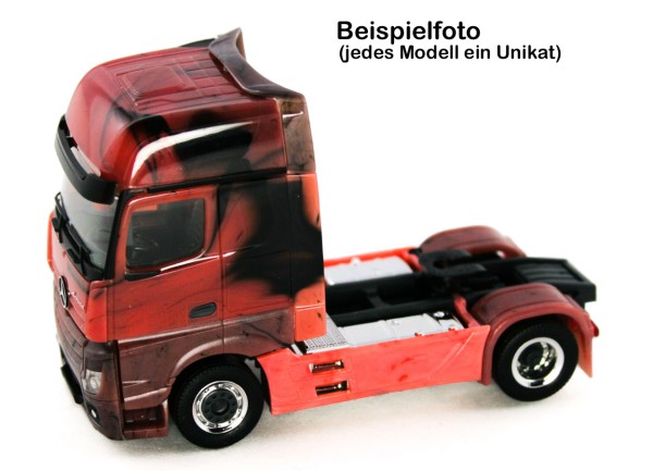 Herpa 934978 - Mercedes-Benz Actros 18 Gigaspace Zugmaschine, 2a - Marmor-Edition - 1:87