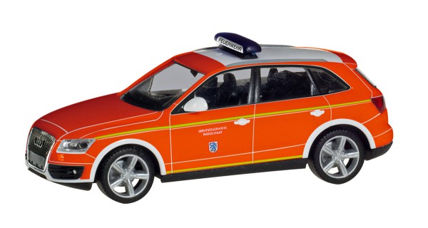 Herpa 094344 - Audi Q5 Kommandowagen &quot;Feuerwehr Ingolstadt&quot; - 1:87