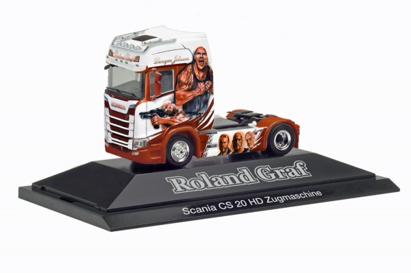 Herpa 111058 - Scania CS 20 HD Zugmaschine &quot;Roland Graf&quot; - 1:87