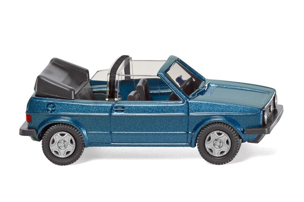 Wiking 004604 - VW Golf I Cabrio - oceanic blue metallic - 1:87