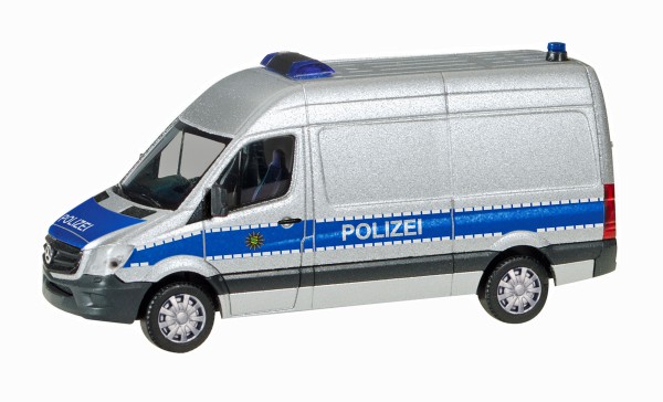 Herpa 094238 - Mercedes-Benz Sprinter Kasten Hochdach &quot;Polizei Sachsen&quot; - 1:87
