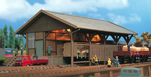 Vollmer 47539 - Güterschuppen (offen) - N