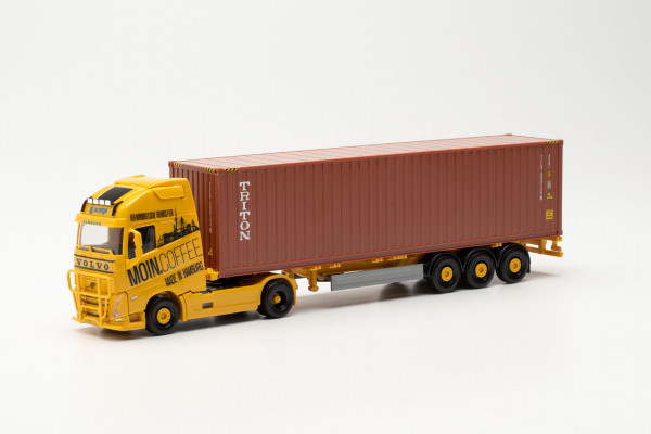 Herpa 946735 - Volvo FH Gl. XL 2020 Container-Sattelzug &quot;Acargo Moin Coffee&quot; - 1:87
