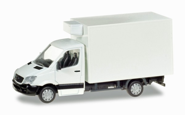 Herpa 013062 - Mercedes-Benz Sprinter Kühlkoffer, unbedruckt - 1:87