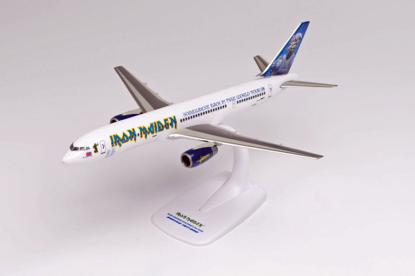 Herpa Wings 613255 - Iron Maiden (Astraeus) Boeing 757-200 “Ed Force One” - Somewhere Back in Time W