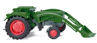 Wiking 0890 02 - Fendt Farmer 2S mit Frontlader - H0