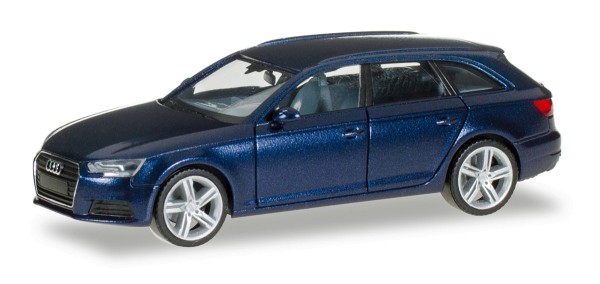 Herpa 038577-002 - Audi A4 Avant, scubablau metallic - 1:87