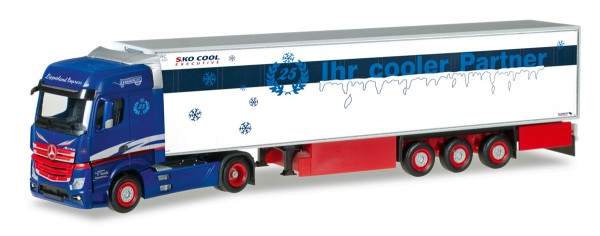 Herpa 307178 - Mercedes-Benz Actros Bigspace Kühlkoffer-Sattelzug "Spedition Tasche" - 1:87