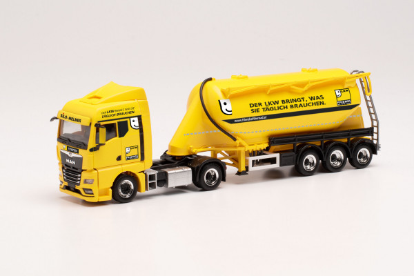 Herpa 314534 - MAN TGX GM Eutersilo-Sattelzug „Silo Melmer / Friends on the Road“ - 1:87