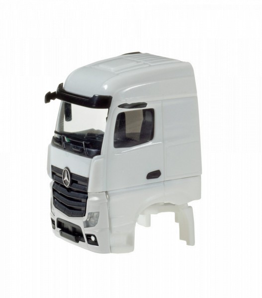 Herpa 085038 - Fahrerhaus Mercedes-Benz Actros Streamspace 2.5 2018 ohne Windleitblech, Grill separa