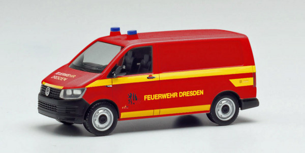 Herpa 095433 - VW T6 Kasten &quot;Feuerwehr Dresden&quot; - 1:87
