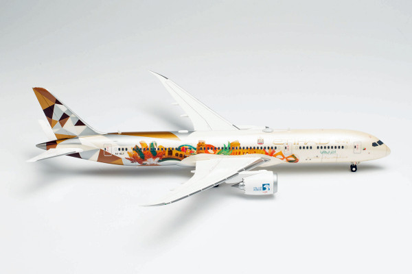 Herpa Wings 571364 - Etihad Boeing 787-9 Dreamliner “Choose Italy” - A6-BLT - 1:200