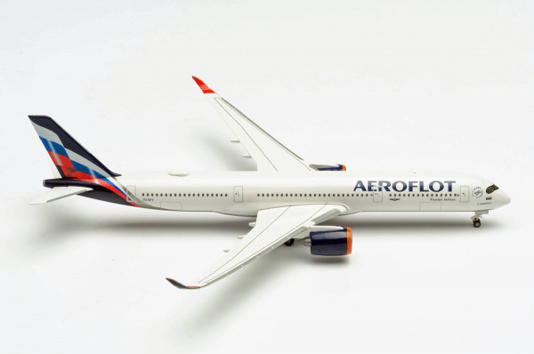 Herpa Wings 534574 - Aeroflot Airbus A350-900 - VQ-BFY &quot;P. Tchaikovsky&quot; - 1:500