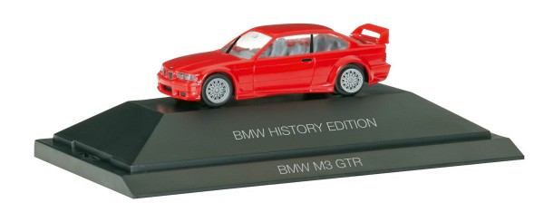 Herpa 102056 - BMW M3 GTR BMW History Edition - 1:87
