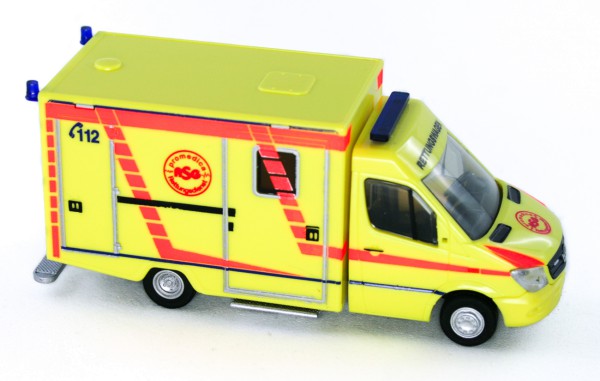 Rietze 61723 - WAS RTW Facelift Promedica ASG Ambulanz Leipzig - 1:87