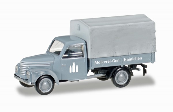 Herpa 092708 - Framo 901/2 Pritsche &quot;Molkerei Gen. Hainichen&quot; - 1:87