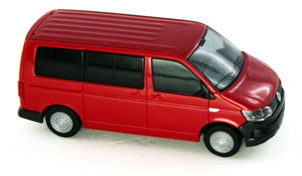 Rietze 11684 - Volkswagen T6 Bus KR kirschrot - 1:87