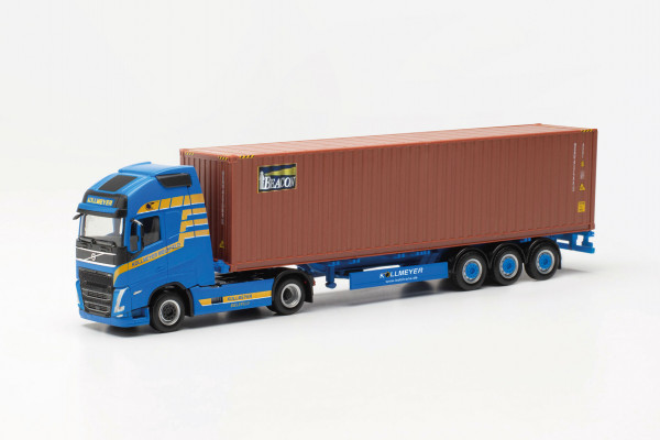 Herpa 316279 - Volvo FH Gl. XL 2020 Container-Sattelzug &quot;Kollmeyer/Beacon&quot; - 1:87