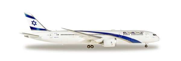 Herpa Wings 559249 - EL AL Boeing 787-9 Dreamliner - 4X-EDA - 1:200