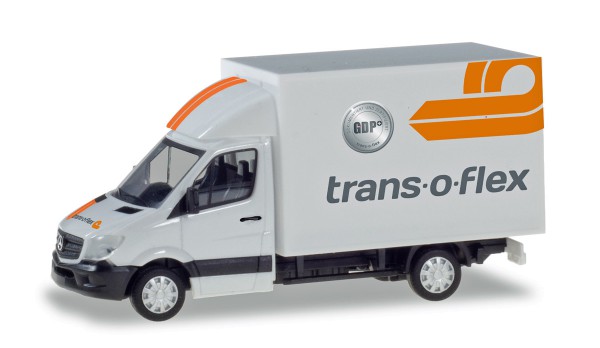 Herpa 094542 - Mercedes-Benz Sprinter mit Kofferaufbau "Trans-O-Flex" - 1:87